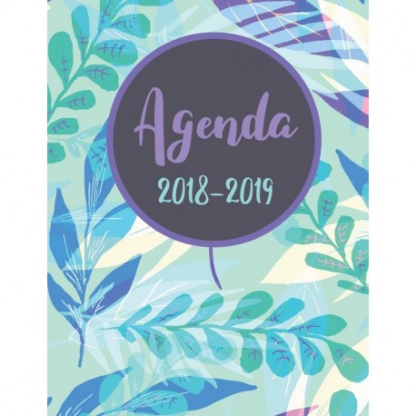 Agenda 2018-2019: Daily Weekly and Monthly Planner, Agenda Schedule Orgaizer Logbook, 8.5"x11" sized,108 Pages: Volume 1
