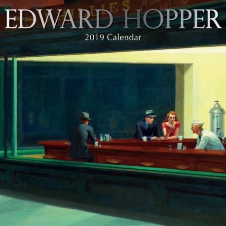 2019 Edward Hopper Calendario De Pared En Inglés