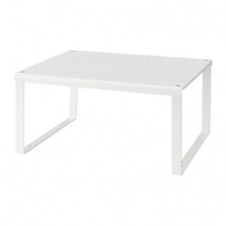 Ikea Variera Estante Adicional, Metal, Blanco, 32 x 13 x 16 cm