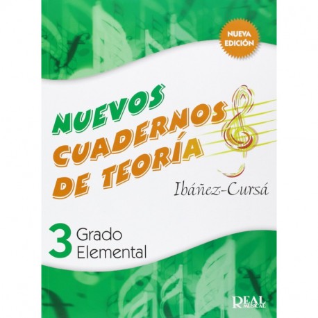 Cuadernos de Teoría, Grado Elemental Volumen 3 RM Teoria de la musica 