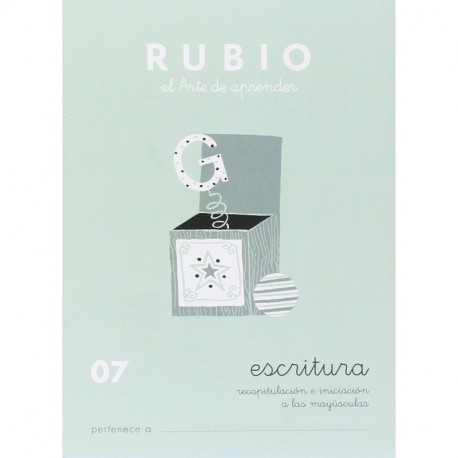 Rubio 07 - Caligrafía Escolar Rubio