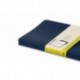 Moleskine CH218 - Pack de 3 cuadernos, L 13 x 21, color azul