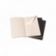 Moleskine QP313 - Pack de 3 cuadernos, pocket 9 x 14, color negro