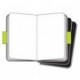 Moleskine QP318 - Pack de 3 cuadernos, L 13 x 21, color negro