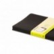 Moleskine QP318 - Pack de 3 cuadernos, L 13 x 21, color negro