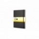 Moleskine Classic QP622VF - Cuaderno de tapa blanda, color negro