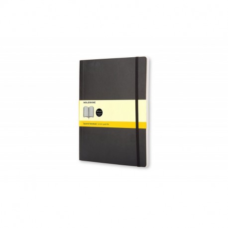 Moleskine Classic QP622VF - Cuaderno de tapa blanda, color negro