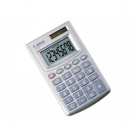 Canon LS-270H Bolsillo - Calculadora Bolsillo, Calculadora básica, 8 dígitos, Batería/Solar, Plata 