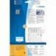 Herma 5116 - Paquete de 1500 etiquetas adhesivas 49 x 10 mm, especiales para joyería , color blanco mate