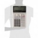 Sharp EL-387V - Calculadora Escritorio, Financiero, Negro, Color blanco, Botones, LCD, Battery/Solar 