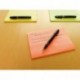 3M Post-It Super Sticky 6845-SSP - Pack 4 bloc de notas adhesivas A7, notas autoadhesivas grandes 4 x 45 hojas 20 x 14,9 cm 