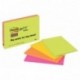 Post-It Super Sticky 6445-SSP- Pack de 4 blocs de notas adhesivas, 45 hojas/bloc, 152 x 101 mm, colores surtidos