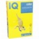 IQ 130092 - Pack de 500 hojas de papel multifunción, A4, 80 gr, color amarillo