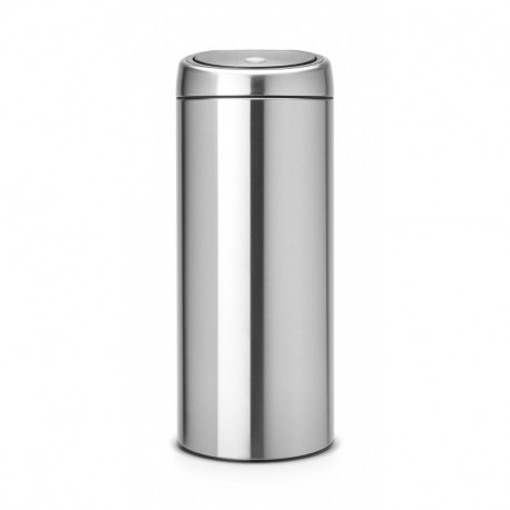 Brabantia Touch Bin 10L - Cubo de basura rectangular - Cubo Interior de  plástico extraíble - Acero mate anti-huella - Gris mate