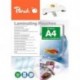 Peach PP580-02 - Pack de 100 láminas de plastificar, DIN A4, color transparente