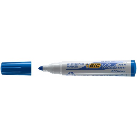 BIC Board Marker Bullet Tip 3 - pk & Whiteboard - Marcador Azul , 12 unidades