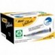 BIC 1751 - Marcador Negro, Color blanco , 12 unidades