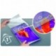 Fellowes 53600 - Pack de 100 fundas de plastificar, brillo, formato A5, 80 micras