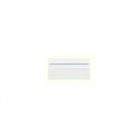 Q-Connect KF3454 - Sobres autoadhesivos DL, 80 g/m², 1000 unidades , color blanco