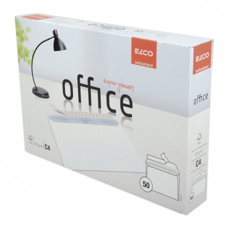 Elco Office C4 Color blanco - Sobre C4 229 x 324 mm , Color blanco, 229 mm, 32,4 cm 