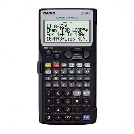 Casio FX-5800P - Calculadora programable