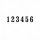 Trodat 86621 - Sello numerador automático autoentintable, plástico, 6 ajustes, dígitos de 5,5 mm