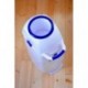 Diaper Champ 04002-01- Cubo de basura para pañales, tamaño pequeño, color azul y blanco