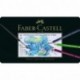 Faber-Castell 117536 - Estuche de metal con 36 lápices acuarelables, multicolor
