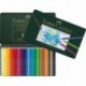 Faber-Castell 117536 - Estuche de metal con 36 lápices acuarelables, multicolor