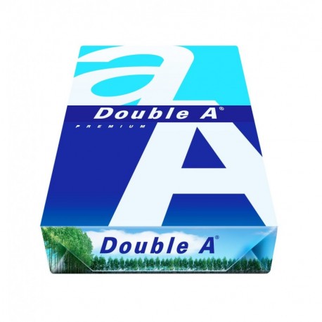 Double a paper PAPIER A4 500V. 80GR. A4 210×297 mm Blanco - Papel A4 210x297 mm , Blanco, 80 g/m², 100 hojas 