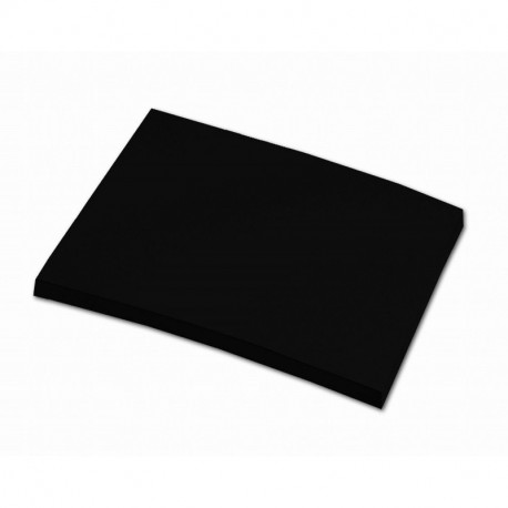 Bringmann - Papel A4 coloreado, 100 hojas, Negro Black 