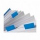 Post-it Index - Dispensador de banderitas separadoras 12 x 50 unidades, 43,2 x 25,4 mm , color rojo, amarillo, verde y azul