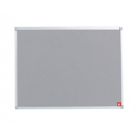 5 Star FA0342170 - Tablero tapizado, 60 x 90 cm, color gris