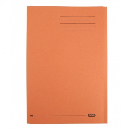 Elba 20146 - Carpeta A4, papel reciclado de 180 g, 100 unidades , color naranja