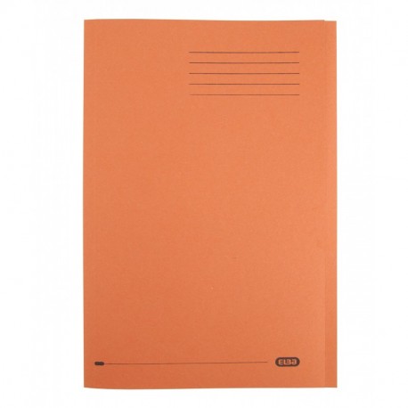 Elba 20146 - Carpeta A4, papel reciclado de 180 g, 100 unidades , color naranja