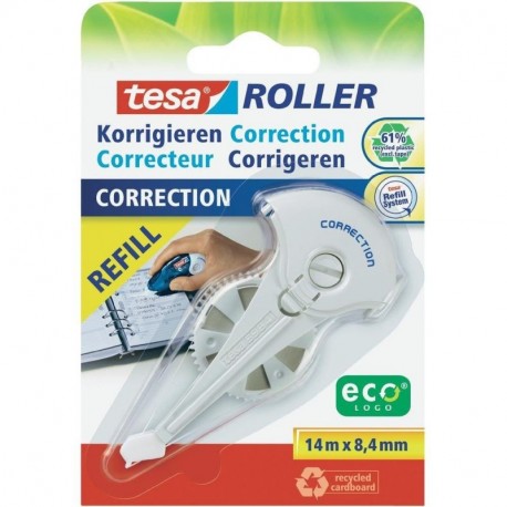 Tesa Roller corregir EcoLogo, recambios para, Ampolla 14 m: 8,4 mm