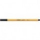 Stabilo B-14828-10 - Bolígrafo trazo fino, 3 unidades , color negro