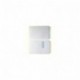 White Box - Paquete de sobres con ventana tamaño C4, 90 g/m², autoadhesivo, 250 unidades , color blanco