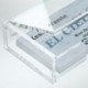 Sigel VA112 - Cajita para tarjetas de visita/Tarjetero acrílico, para hasta 80 tarjetas