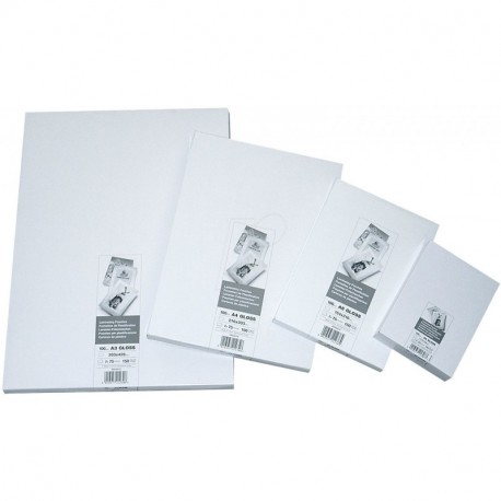 GBC ER03125 - Paquete de 100 láminas de plástico A3, transparente