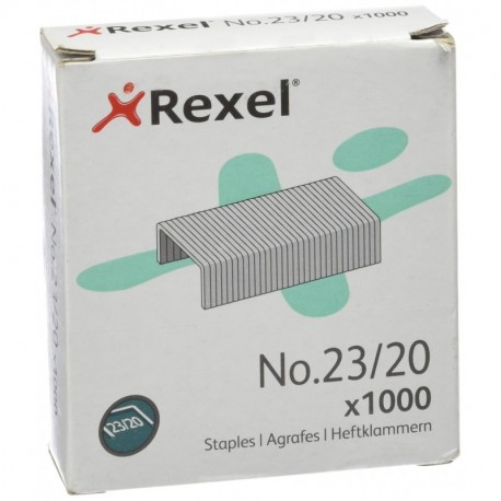 Rexel 23/20 - Caja de 1000 grapas