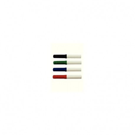 Whitebox WX01551 - Juego de rotuladores para rotafolio 4 unidades , color negro, azul, rojo y verde