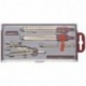 Rotring S0233370 Centro compás universal de 540 mm estuche de 7 piezas 