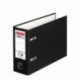 Herlitz max.file Protect - Archivador de palanca con anillas A5 , color negro