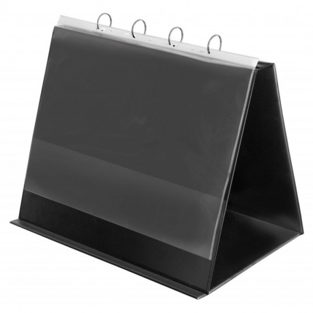 Veloflex 4132280 - Archivador con función atril, para formato A3, horizontal , color negro