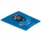 Fellowes CRC 91806 - Reposamuñecas ergonómico deslizante para ratón, color azul