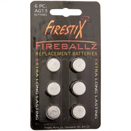 Firestix FXRB - Pilas de botón 1,5 V, 6 unidades 