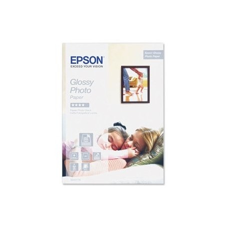 Epson Premium Glossy Photo Paper - 2 for 1 , DIN A4, 255g/m², 30 Sheets - Papel fotográfico DIN A4, 255g/m², 30 Sheets, 303 