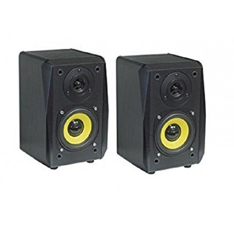 Dynavox TG-1000B - Altavoces de estantería HiFi, 30 W RMS 8 ohms, 60 Hz - 20 kHz , color negro