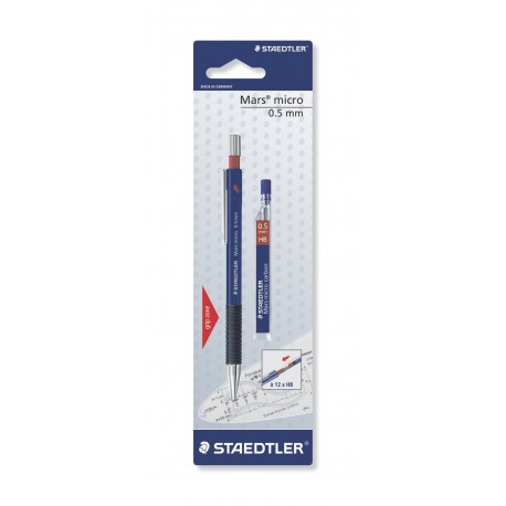 Staedtler 7755BK25DA - Portaminas con minas de recambio, 0,5 